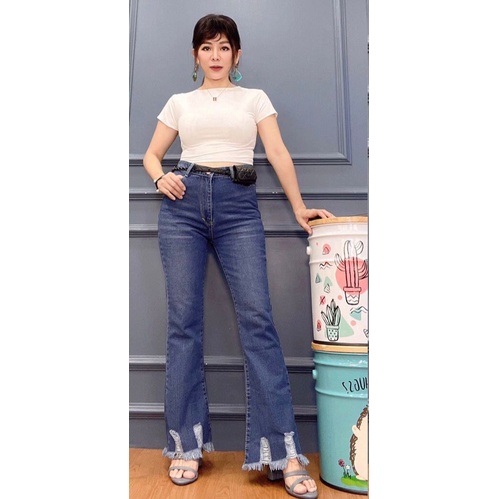 Celana Panjang Jeans Wanita Cutbray Boysfriend Rawis 27-30 31-34 Bisa Bayar Ditempat(COD)