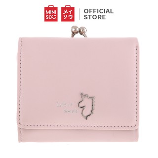 Miniso Dompet Wanita Kecil Mini Pendek Wallet Simple 