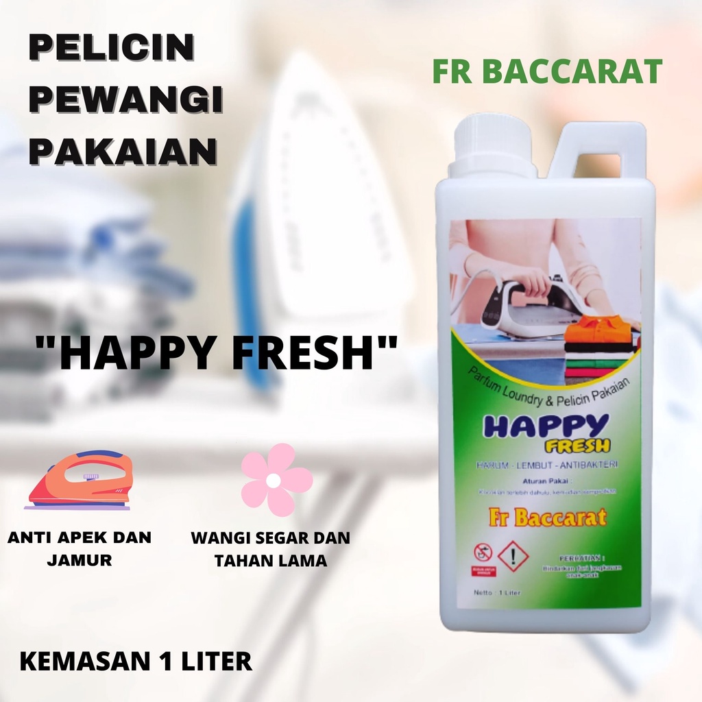 Pelicin Pakaian HEMAT PLUS 1 Liter Pewangi Laundry Parfum Londry Wanginya Tahan Lama Pengharum Baju Anti Apek dan Jamur