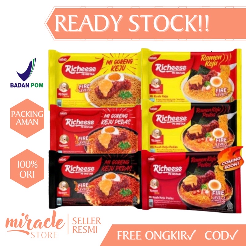 Jual READY LANGSUNG KIRIM! MIE INSTAN MI INSTAN GORENG KUAH RAMEN BY ...