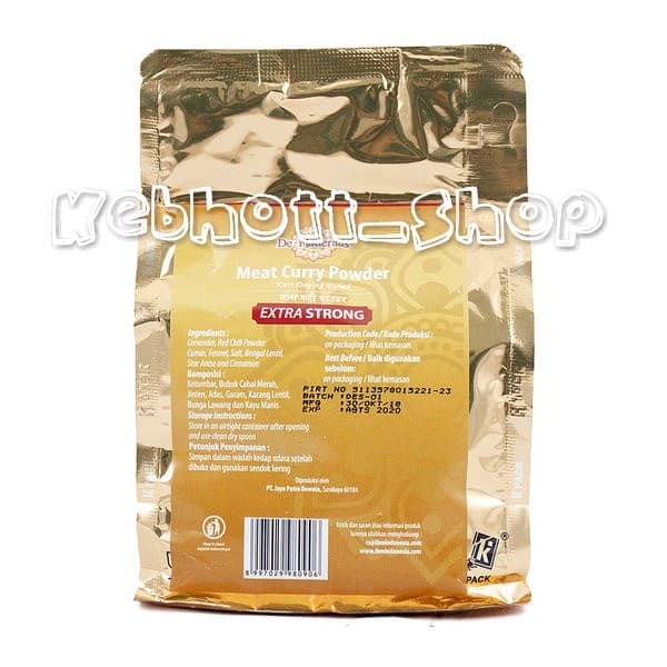 

Marhies- De' Maderaas Meat Curry Powder | Maderas Madras Bumbu Kari Bubuk 225Gr