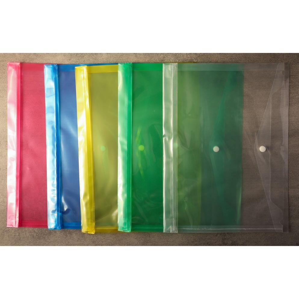 

[(BAYAR DITEMPAT) (6pcs)Map Kancing Polos Folio