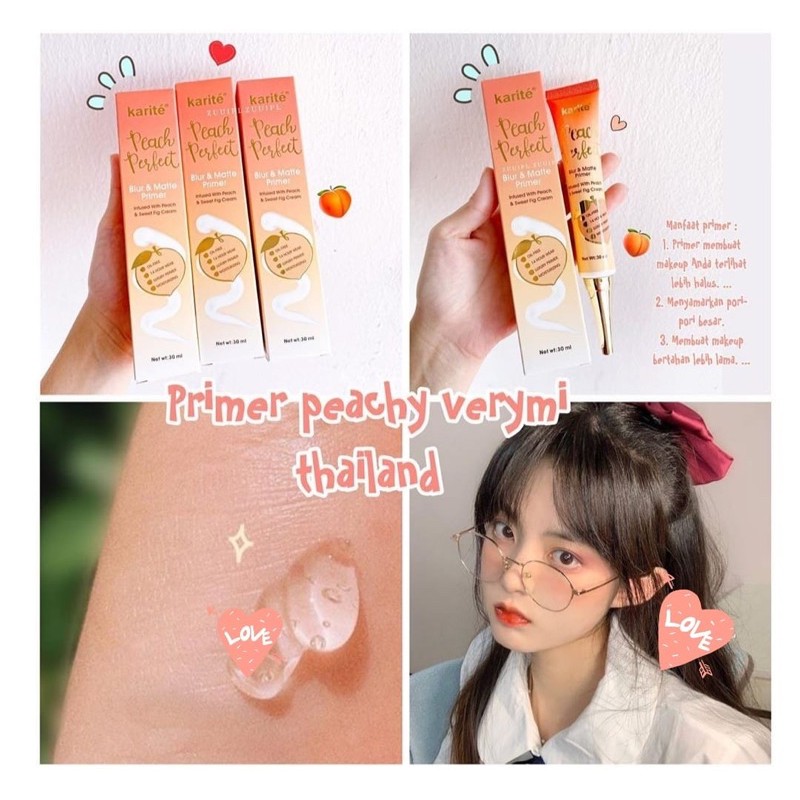 [ ECER ] KARITE PEACH MATTE PRIMER