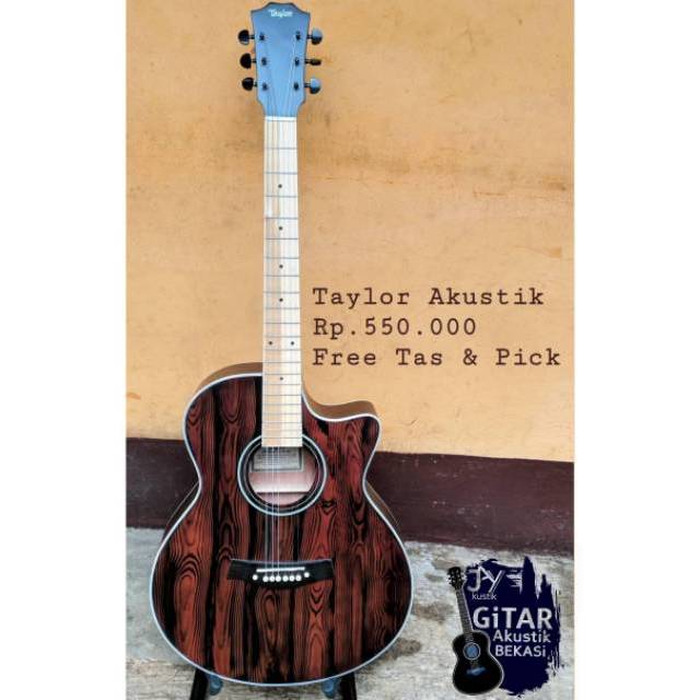 Gitar Taylor Akustik Custom
