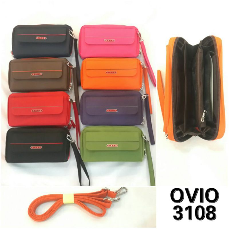 Tas ovio oroginal dompet hp tas wanita ovio 3108 tas selempang import