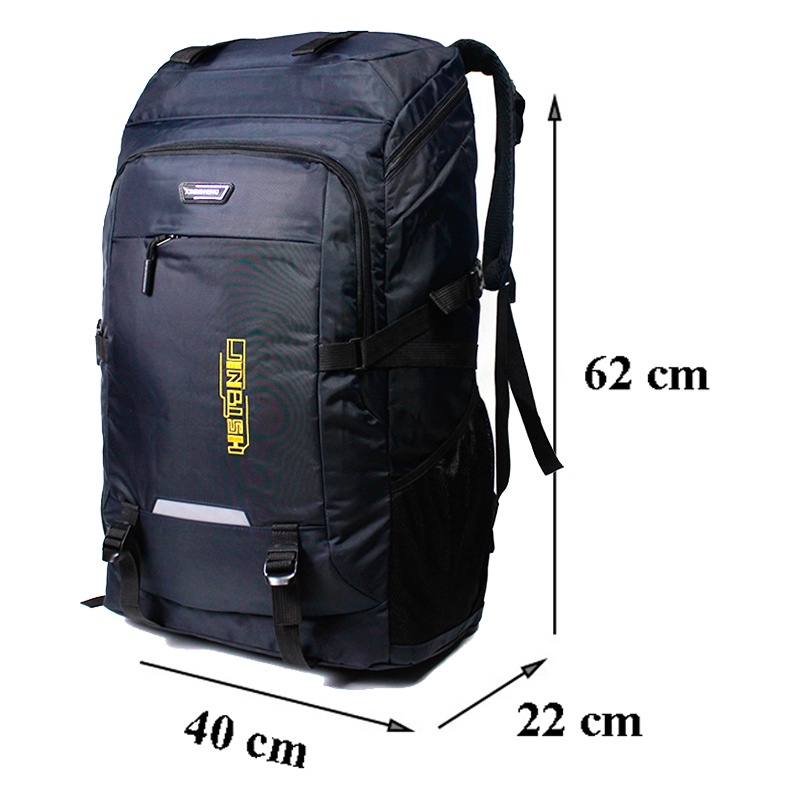 SmallLee 80L Unisex Pria Ransel Perjalanan Pack Tas Olahraga Pack Tahan Air Outdoor Mountaineering Hiking Climbing Camping Ransel untuk Pria