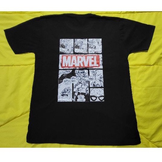 KAOS DISTRO KARAKTER MARVEL ANIME SABLON DEPAN BELAKANG pakaian kaos baju animasi kartun gambar