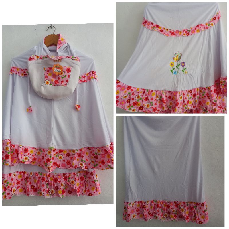MUKENA ANAK DELIMA COLLECTION ORIGINAL DISKON 25%