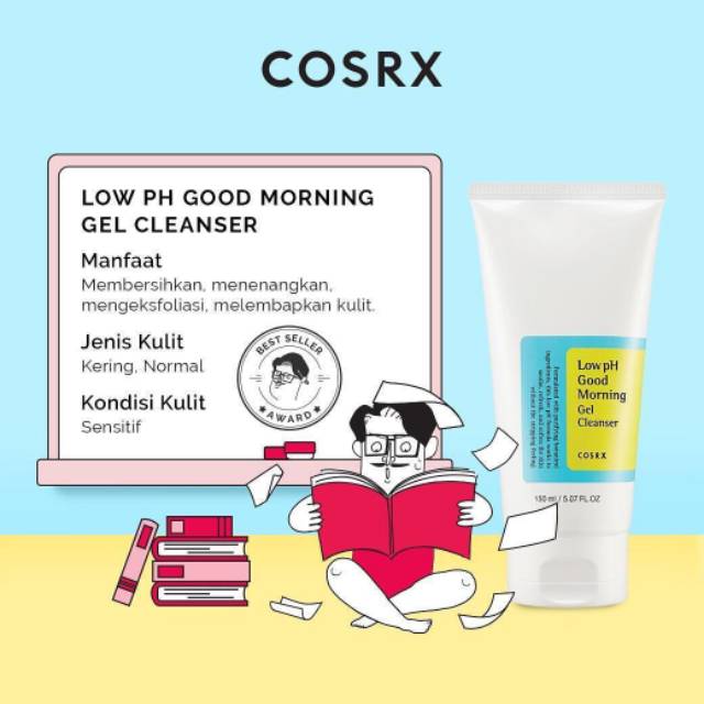 COSRX - Low pH Good Morning Gel Cleanser