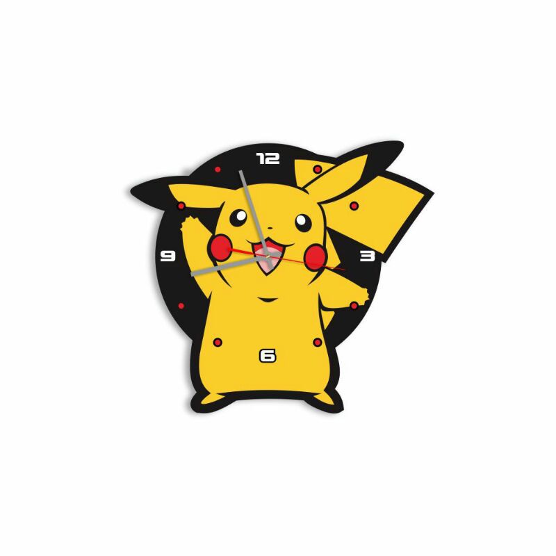 Jam Dinding Pikachu