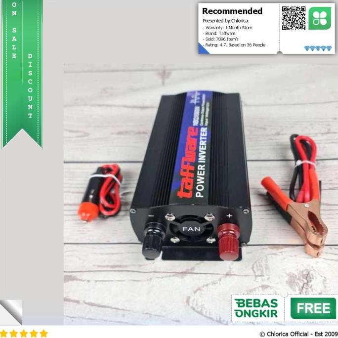 Taffware Car Power Inverter DC 12V to AC220V 1000W - NBQ1000W