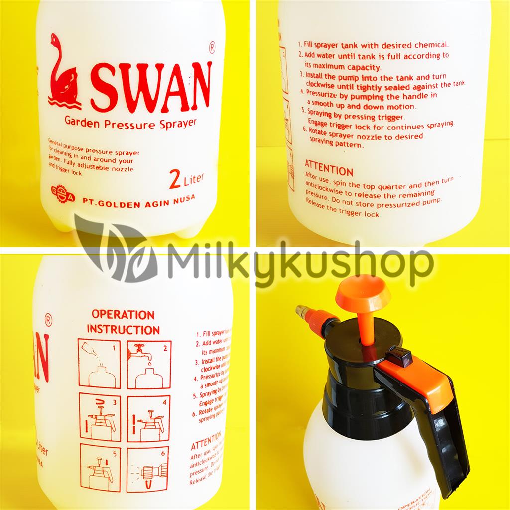 HAND SPRAYER SWAN 2 LITER ALAT SEMPROT MANUAL