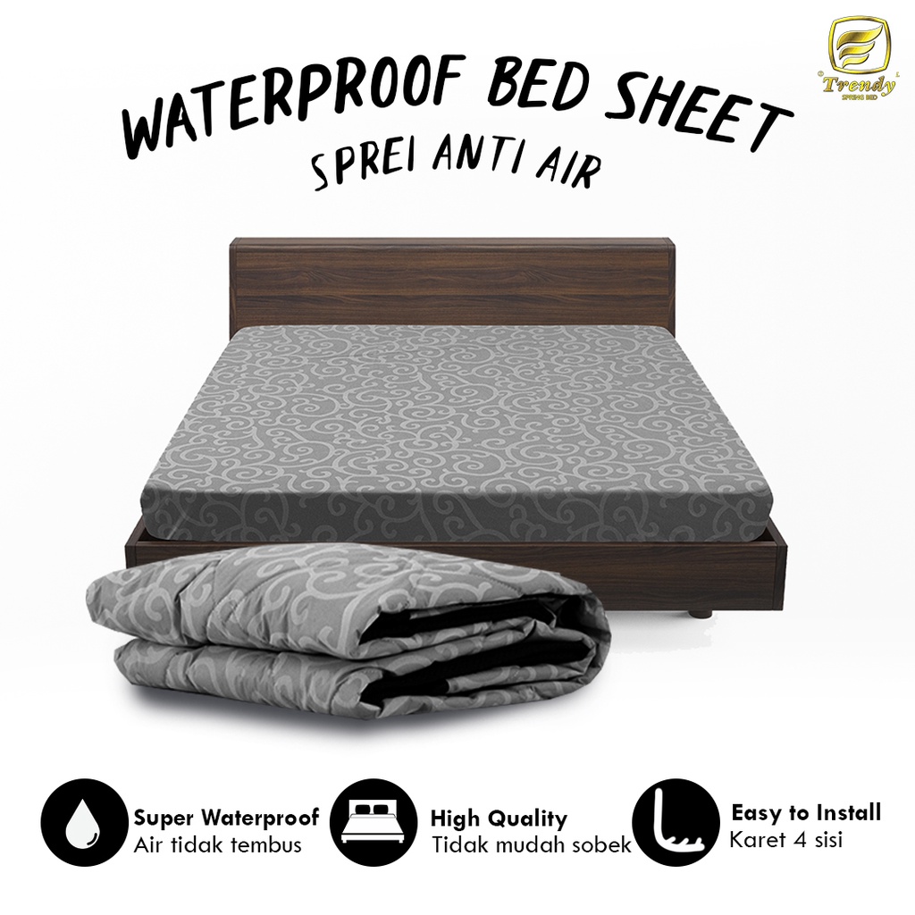 Trendy Waterproof Bed Sheet - Sprei Anti Air