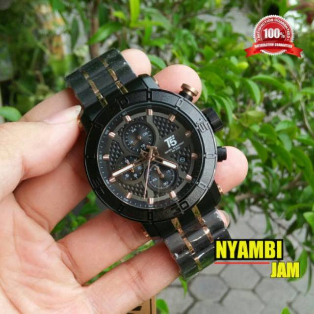 Jam tangan Pria T5 H3635 original sport tahan air