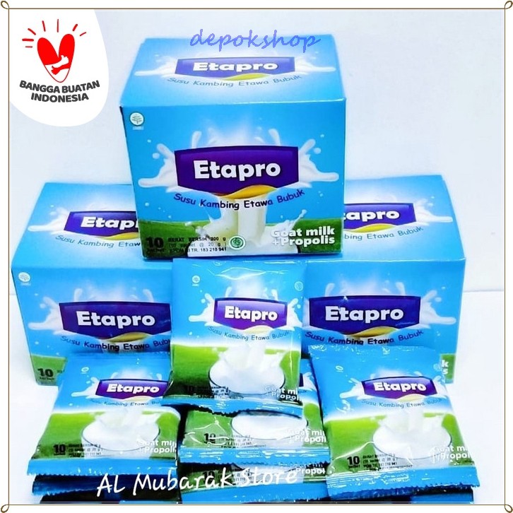 

Susu Kambing Etawa Plus Propolis Etapro Original Asli - mj132