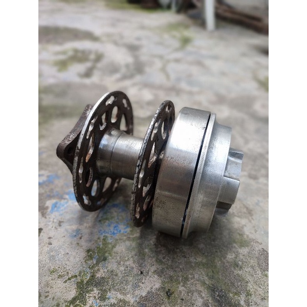 tromol ss two depan original custom modif tromol cagiva belakang