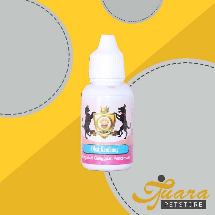 Obat Kembung Hewan Kucing &amp; Anjing 30 Ml