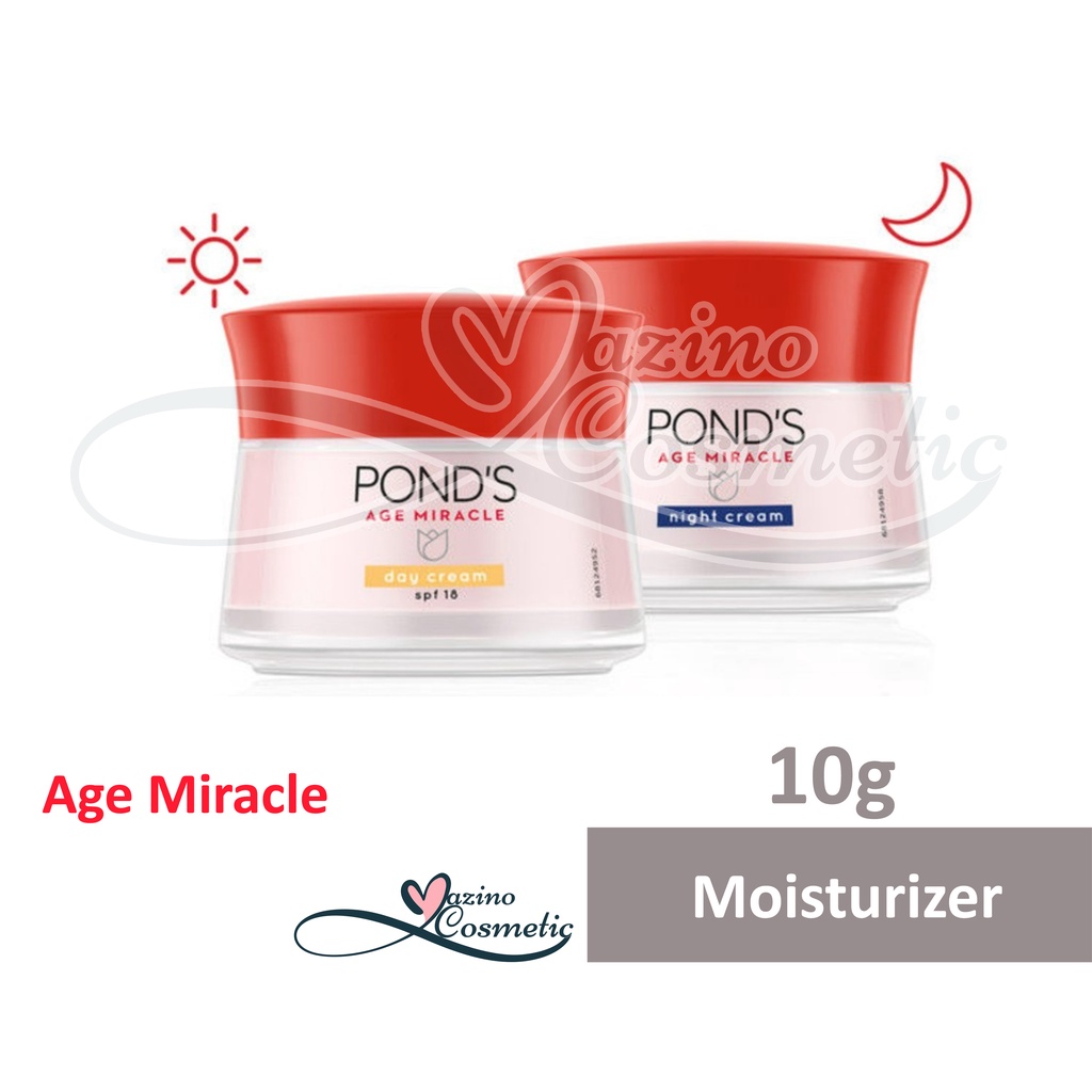 Ponds Age Miracle Moisturizer Day Cream | Night Cream 10g