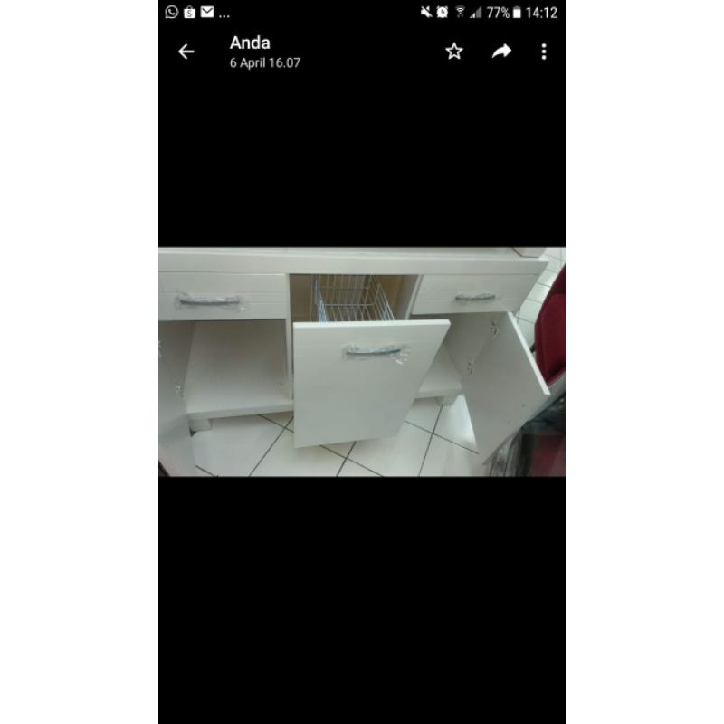 [ BACA DESKRIPSI SEBELUM ORDER ] Kitchen Set Bawah 3 Pintu