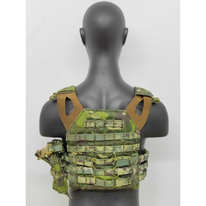 Jual Must Have!! Green Camo Tactical Vest Devgru Kitbash 1/6 Scale ...