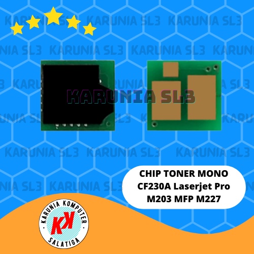 Chip Toner HP 30A CF230A Cartridge Printer Laserjet Pro M203 MFP M227fdn M227fdw