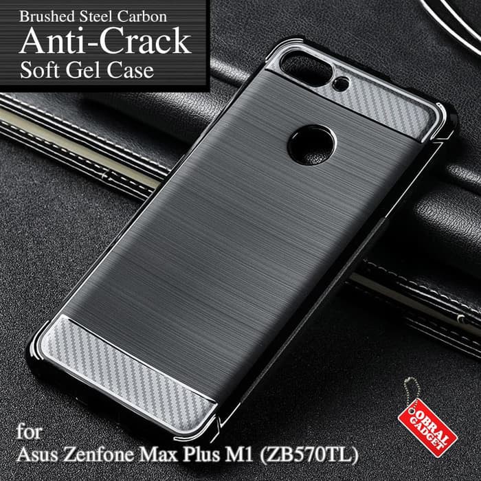 Anti Crack Soft Case Asus Zenfone Max Plus M1 ZB570TL Softcase Casing