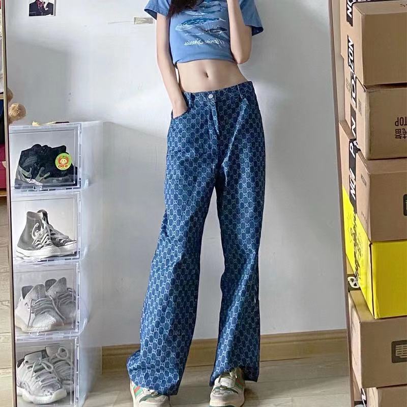 New 2022 bf highwaist BISA COD Fashion Loose jeans high waist murah HW celana Jens Wanita Boyfriend Jeans PREMIUM Women Summer Jeans Wide Leg 2023