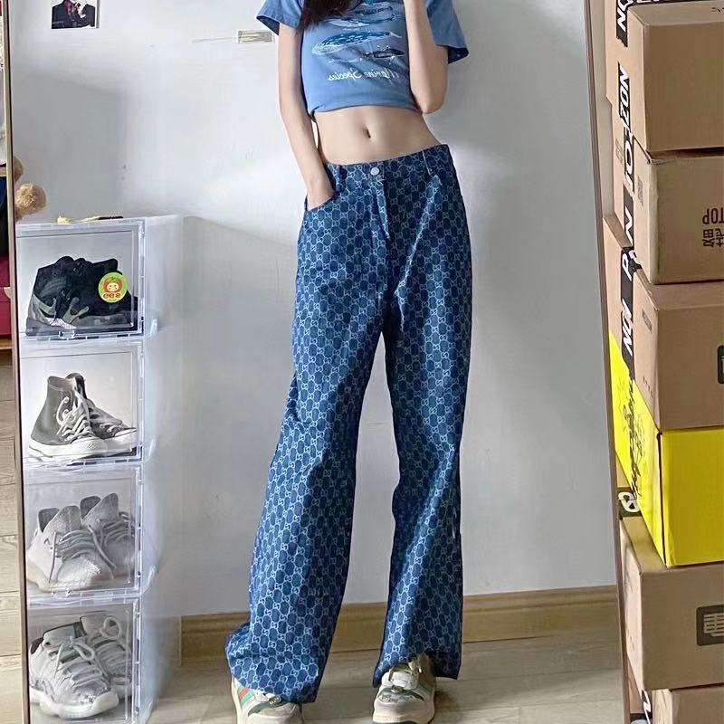 New 2022 bf highwaist BISA COD Fashion Loose jeans high waist murah HW celana Jens Wanita Boyfriend Jeans PREMIUM Women Summer Jeans Wide Leg 2023