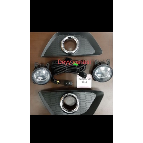 fog lamp lampu kabut mobil datsun go 2014-2017