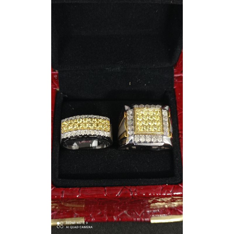 cincin berlian+yakut