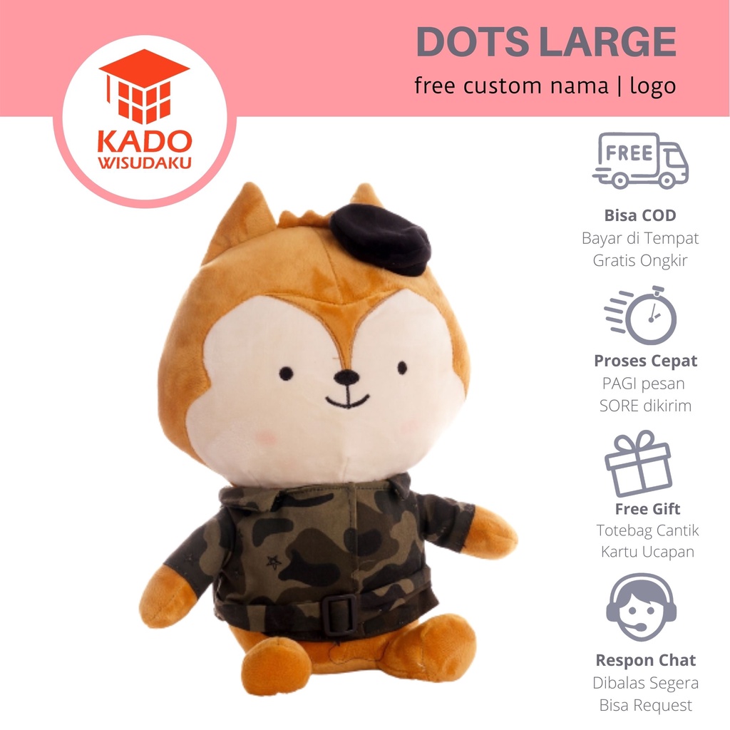 Boneka Descendants Of The Sun / DOTS Large