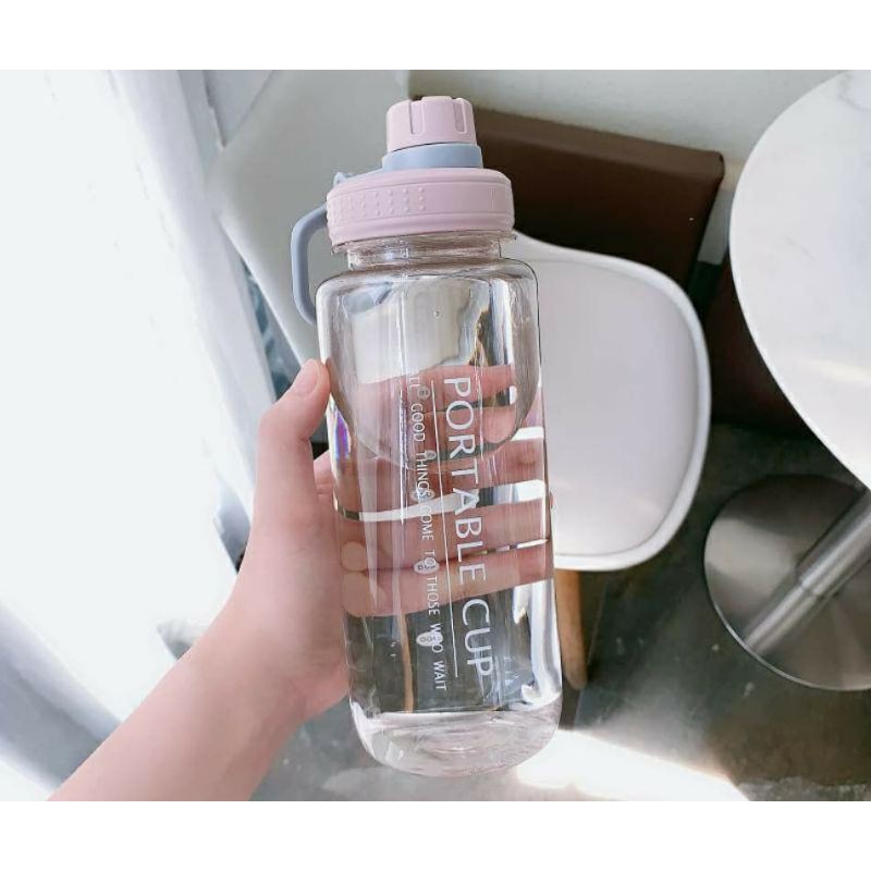 Botol minum ukuran 1 Liter super kece/600ML