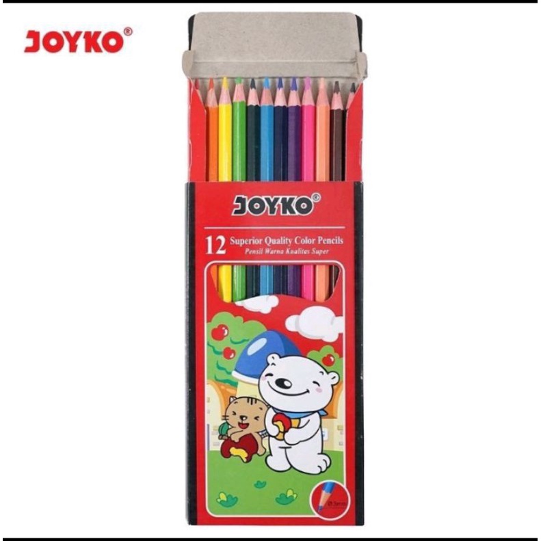 

PENSIL WARNA JOYKO CP-12PB/PENSIL WARNA JOYKO 12 WARNA