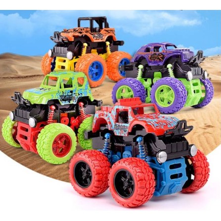 [1KG 11PCS] LBS Mainan Mobil Anak Monster Zap Jip Off Road 4 Drive Inertial Bigfoot