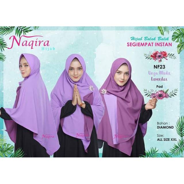 Naqira hijab(beli 2 gratis 1)