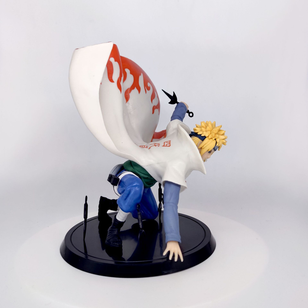 Action Figure Naruto Shippuden Namikaze Minato Bahan Pvc Ukuran 15cm Untuk Koleksi