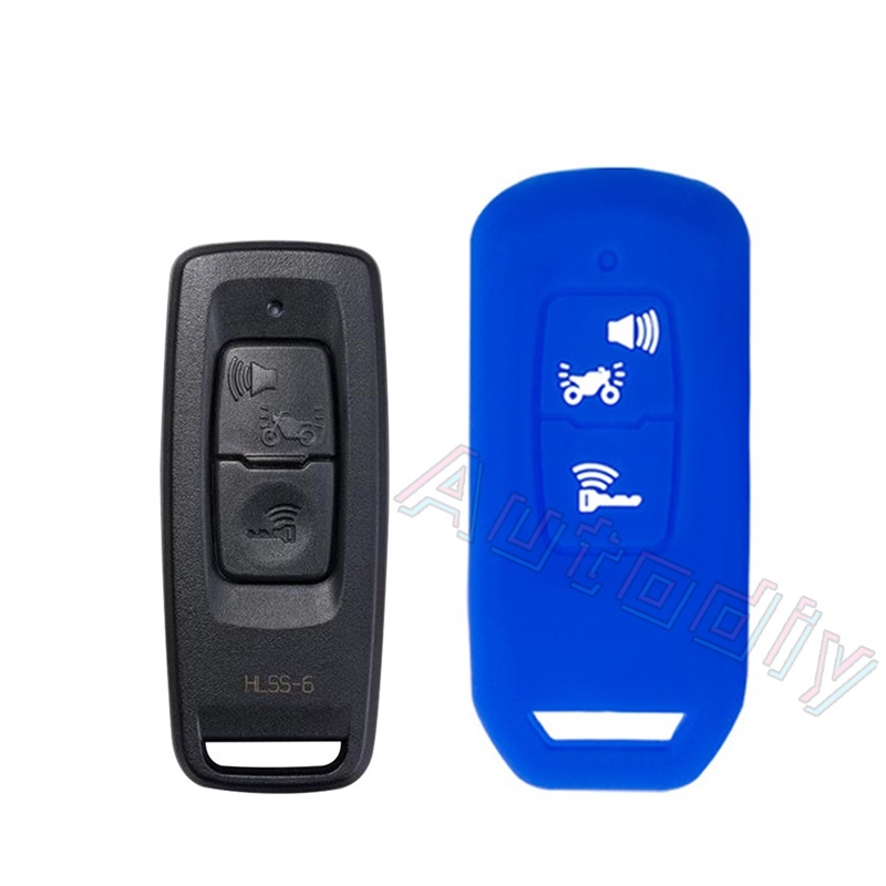 Casing Kunci Mobil Honda New Pcx160 2021 2 Tombol Bahan Silikon Case Kunci Remote Motor HONDA VARIO PCX 150 Klik GC 150 V2 PCX-160 PCX160 PCX 160 Bahan Silikon