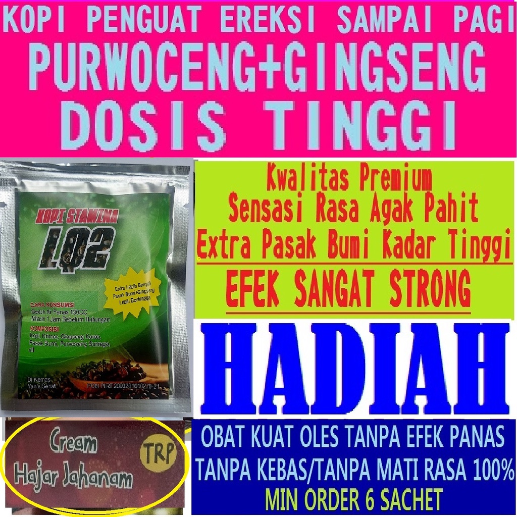 Kopi Laki Kesehatan Seksual Tahan lama