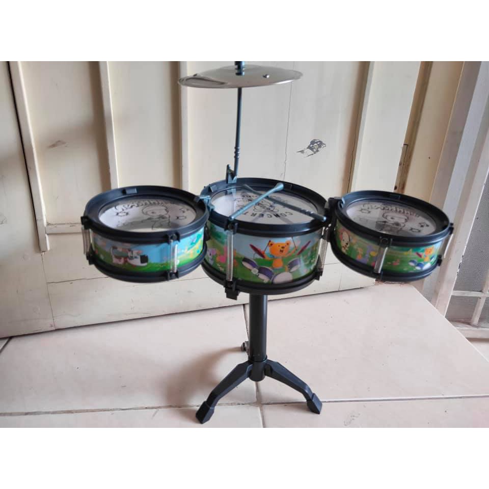  Mainan  Anak  Jazz Drum Mini Mainan Anak Alat Musik  Drum 