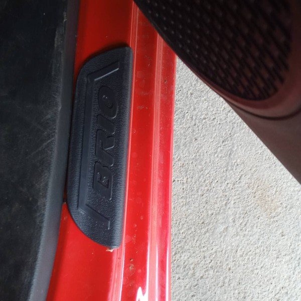 Sillplate Samping All New Brio Hitam Pelindung Pijakan Kaki Pintu Mobil
