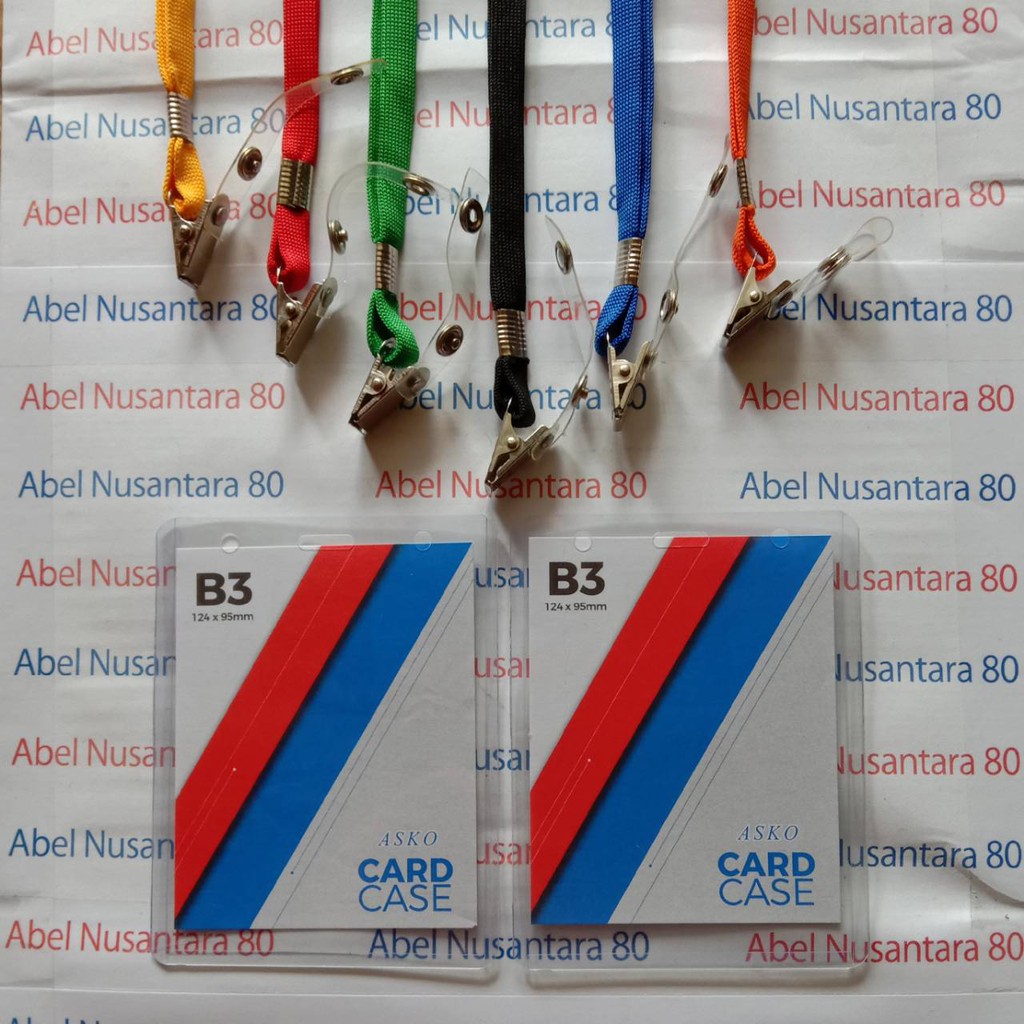 

Paket Card Case B3 dengan Tali Jepit 1cm