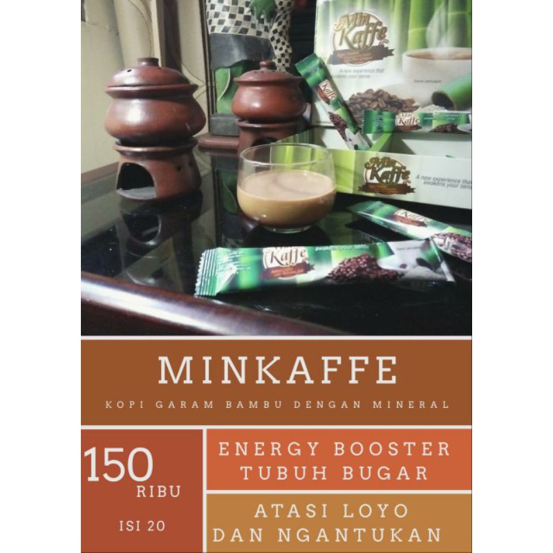 MINKAFFE kopi garam buluh mineral - MIN KAFFE HAI-O