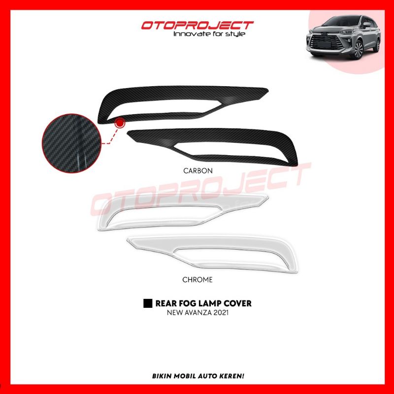 cover reflektor belakang Toyota Avanza 2021 2022 otoproject