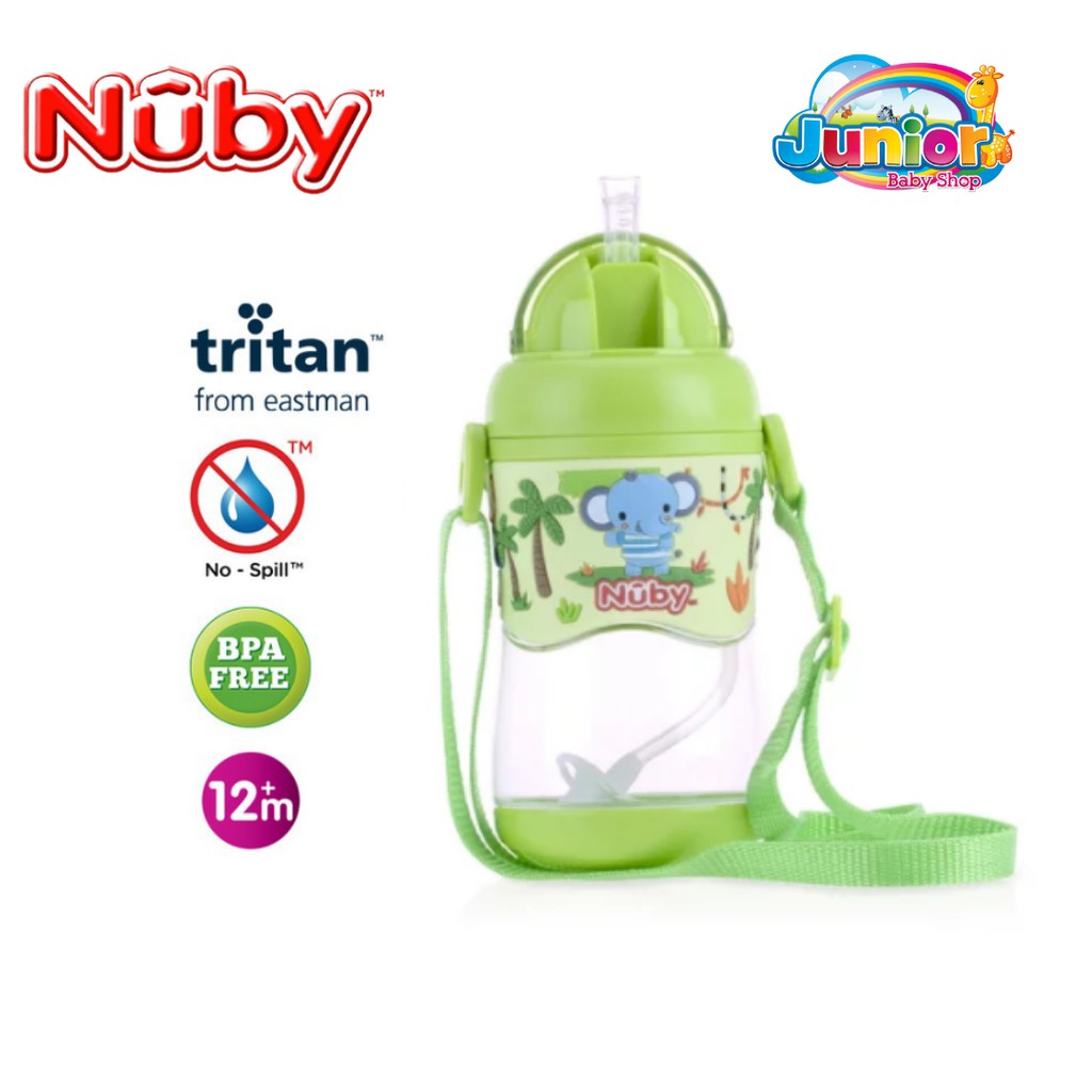 Nuby Tritan Flip It W/Straw (104574)