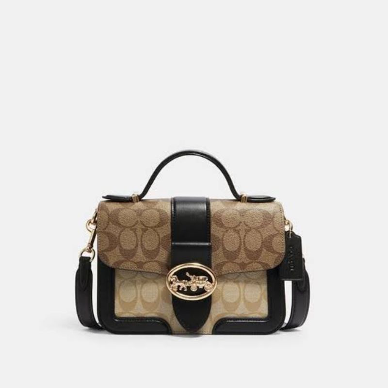 Coach Top Handle Bag Signature