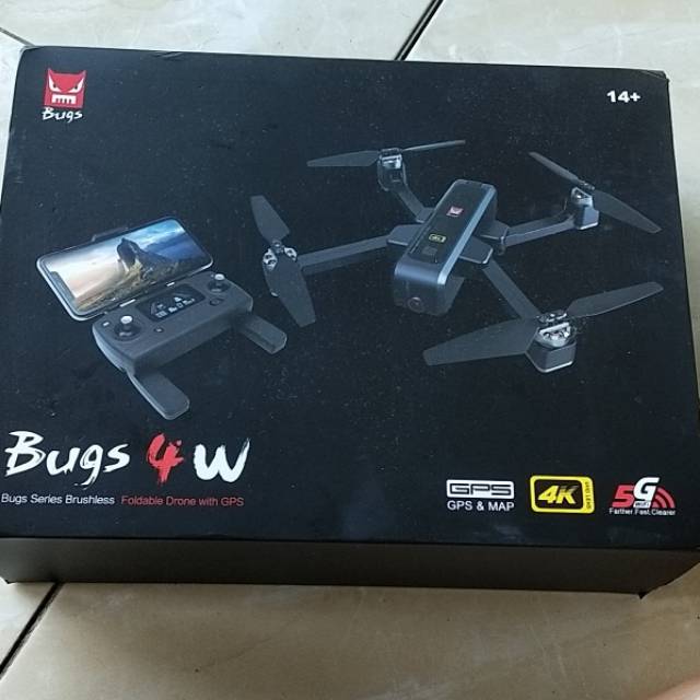 Drone MJX bugs4w bekas rasa baru jual.murah