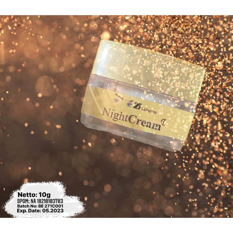 Night Cream Zi Skincare BPOM