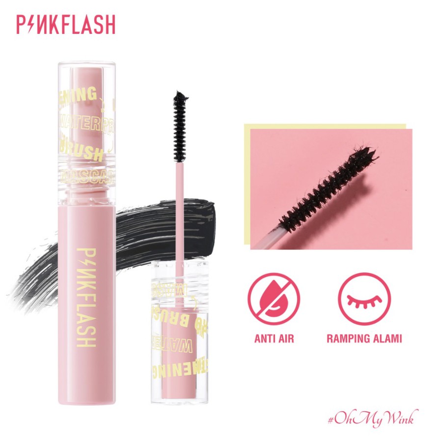 PINKFLASH OhMyWink Length Curled Ultrathin Fibre Waterproof Limitless Eyelash Skinny Mascara PF007 PF017