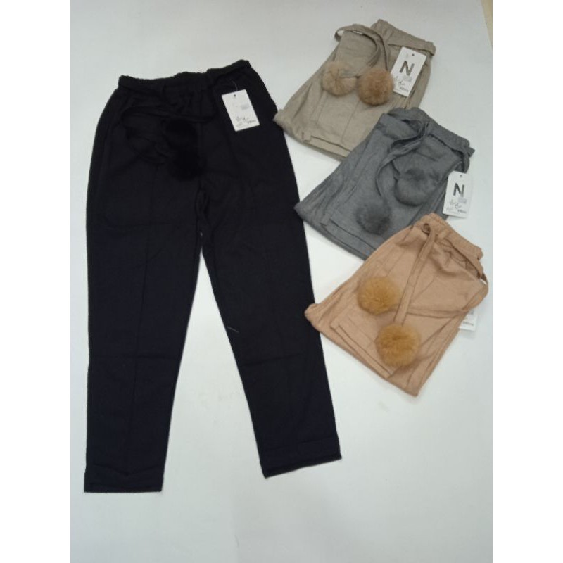 Celana Zara Import Motif Polos