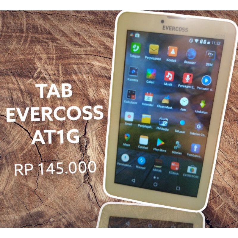 Promo Tab Evercoss at1g bekas layak pakai + dapat baterai
